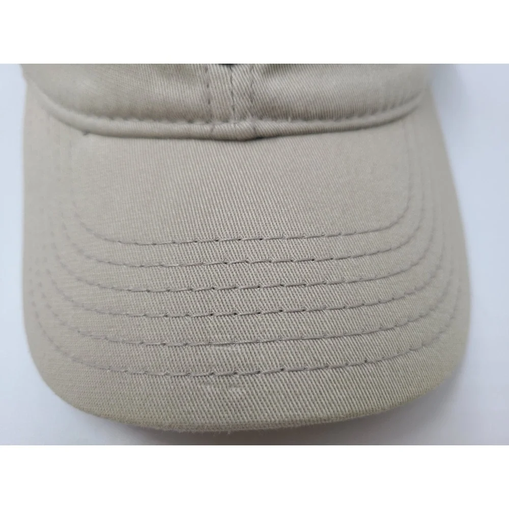 Lochinvar‎ Golf Club Flex Fitted OSFA Hat Cap Course Houston TX Men Women Beige